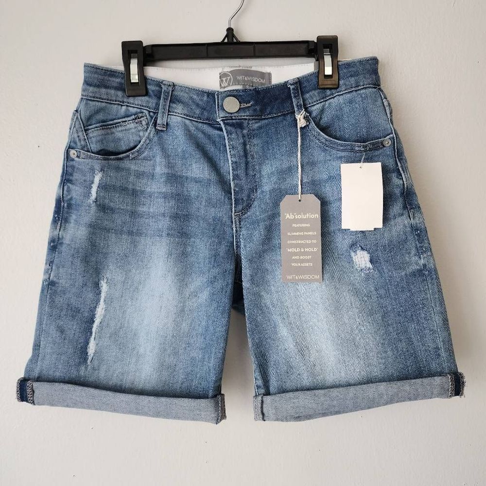 Wit & Wisdom Absolution Roll Cuff Denim - Picture 3 of 6